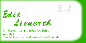 edit lienerth business card